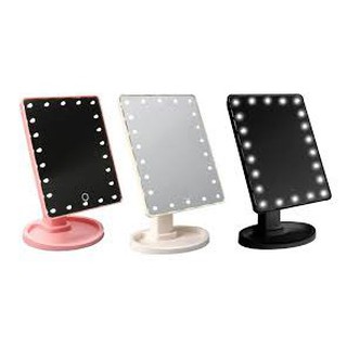 Gương soi có đèn led trang điểm