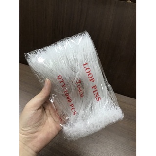 Dây nhựa xâu mác-dây cước treo mác-1000 sợi dây nhựa 3 inch- 5 inch và 7inch gắn mác hàng hóa