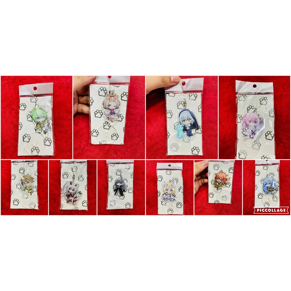 Móc khóa Standee Anime Yugioh Handtrap Charmer Dogmatika Ecclesia