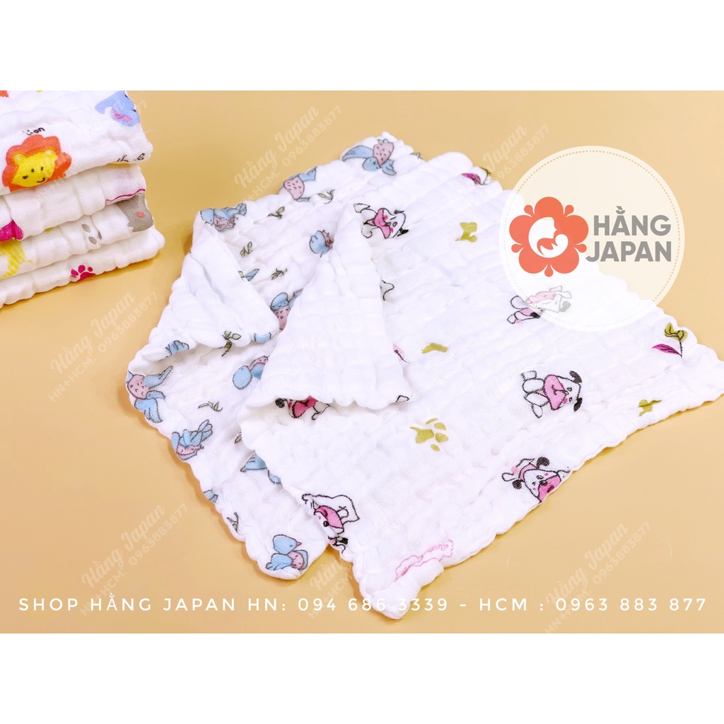 Set 5 cái khăn sữa Babybee cho bé sơ sinh - Được chiết xuất từ sợi tre mềm mại. siêu thấm