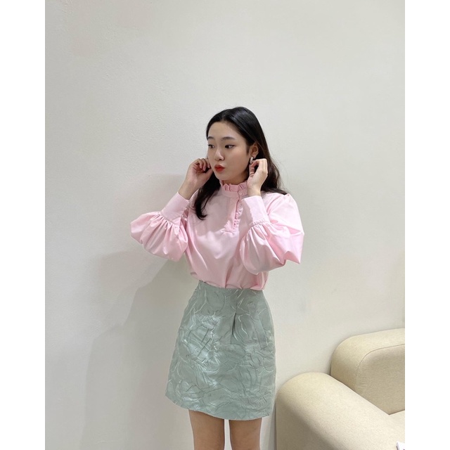 Áo sơ mi nữ tay bồng cổ điển thanh lịch FIONA SHIRT