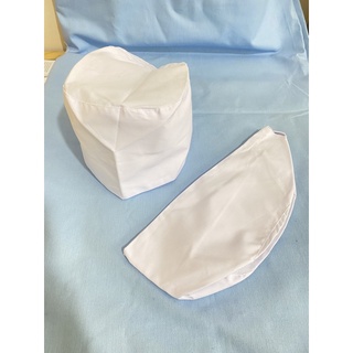 Mũ bác sĩ, y tá, mũ phẫu thuật, dùng phòng mổ, phòng thí nghiệm. 100% cotton có chun co giãn