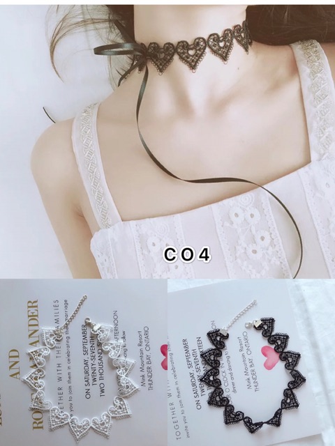 Tổng hợp các mẫu choker hot Japan style