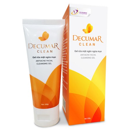 (Chính Hãng)_Decumar Clean (50g)_"Gel Rữa Mặt Sạch Mụn"