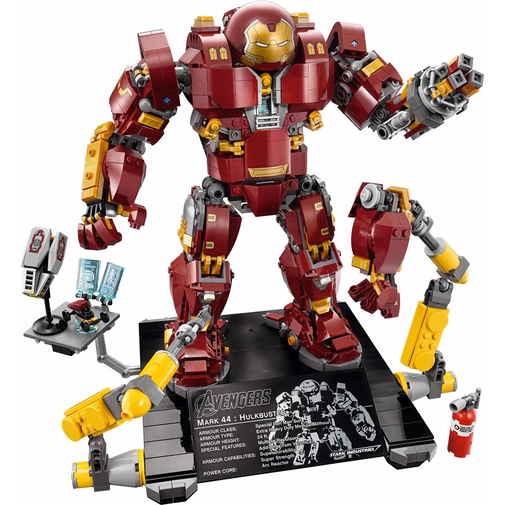 Lego Hero - Bela 10833 ( Mô Hình Hulk buster Phiên Bản Ultron Của Người Sắt 1372 Khối )