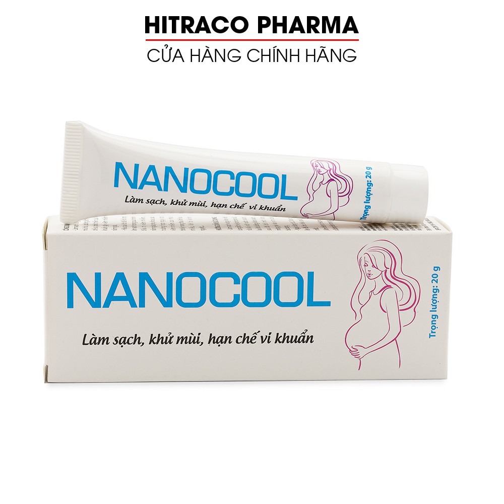 Kem dưỡng vùng kín phụ nữ NANOCOOL khử mùi, kháng khuẩn - Tuýp 20g [NANOCOOL]