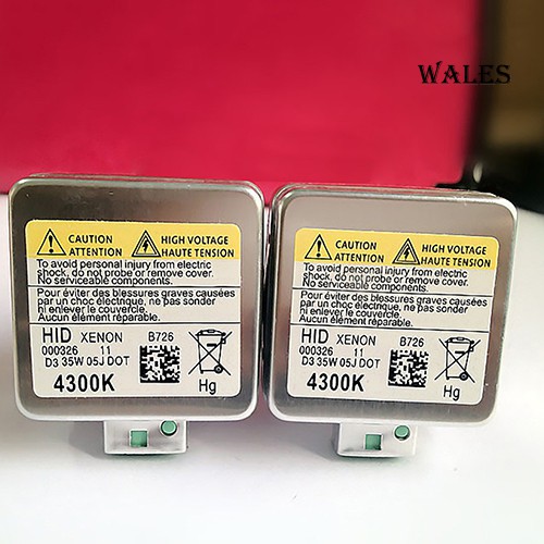 Bộ 2 bóng đèn pha Xenon D3S / D3C thay thế cho xe hơi