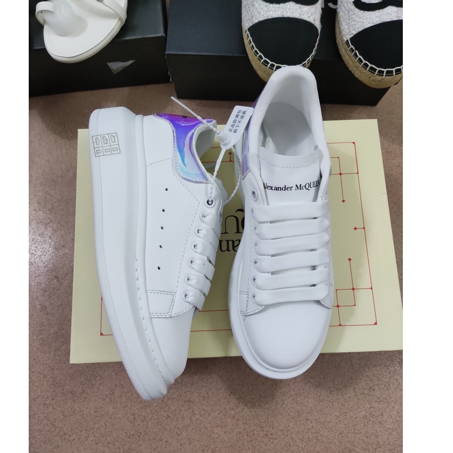 Giày Thể Thao Nữ Oversized Màu Trắng / Hồng