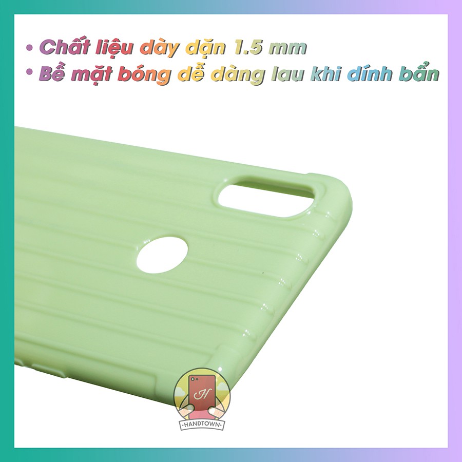 Ốp Lưng TPU Dẻo Vali Chất Sọc Dành Cho Realme 3 / Realme 3 Pro / Realme X Lite