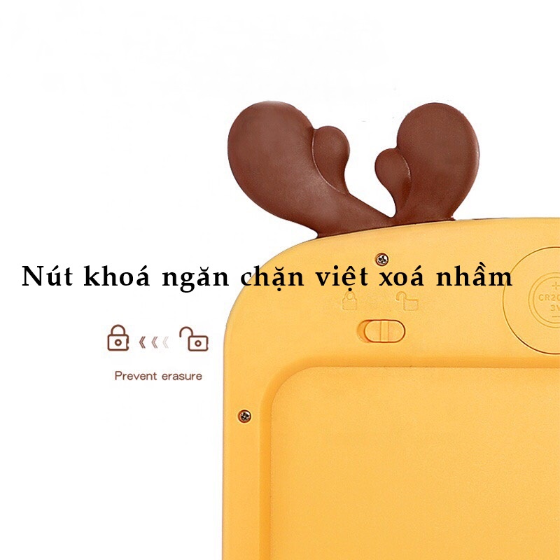 Bảng Vẽ Điện Tử YisBro LCD 8,5'' /10,5'' Mẫu Hoạt Hình Cho Bé DC235