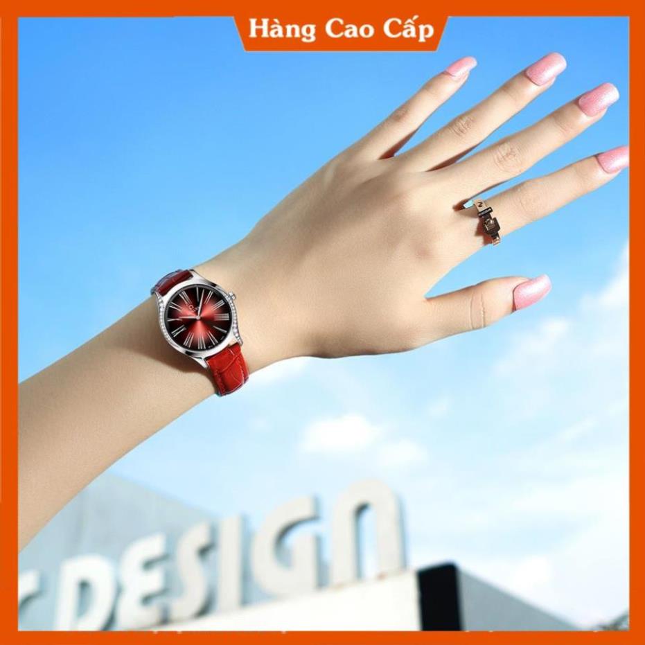 Đồng hồ Nữ LUXURY OME - Dây Da Thật Cao Cấp - Tặng Kèm Pin ĐH Dự Phòng - Bảo Hành 12 Tháng Toàn Quốc | BigBuy360 - bigbuy360.vn
