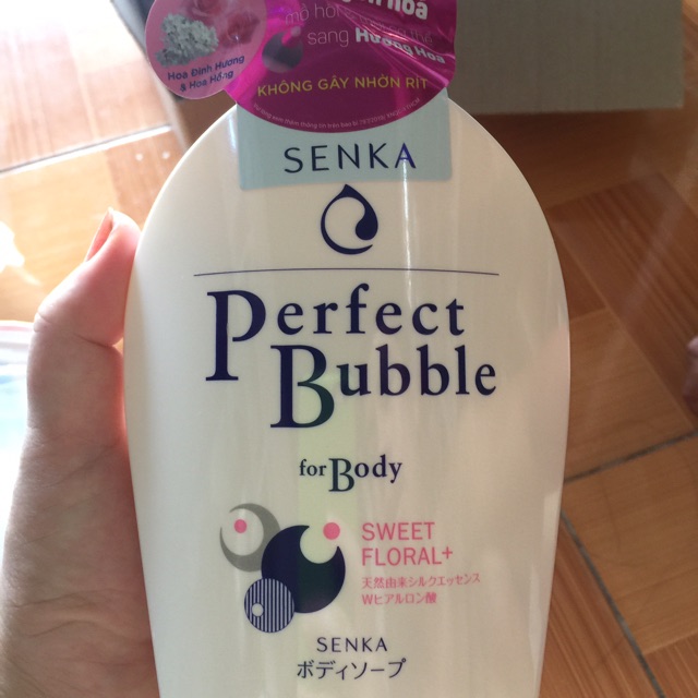 Sữa tắm Senka Perfect Bubble 500ml