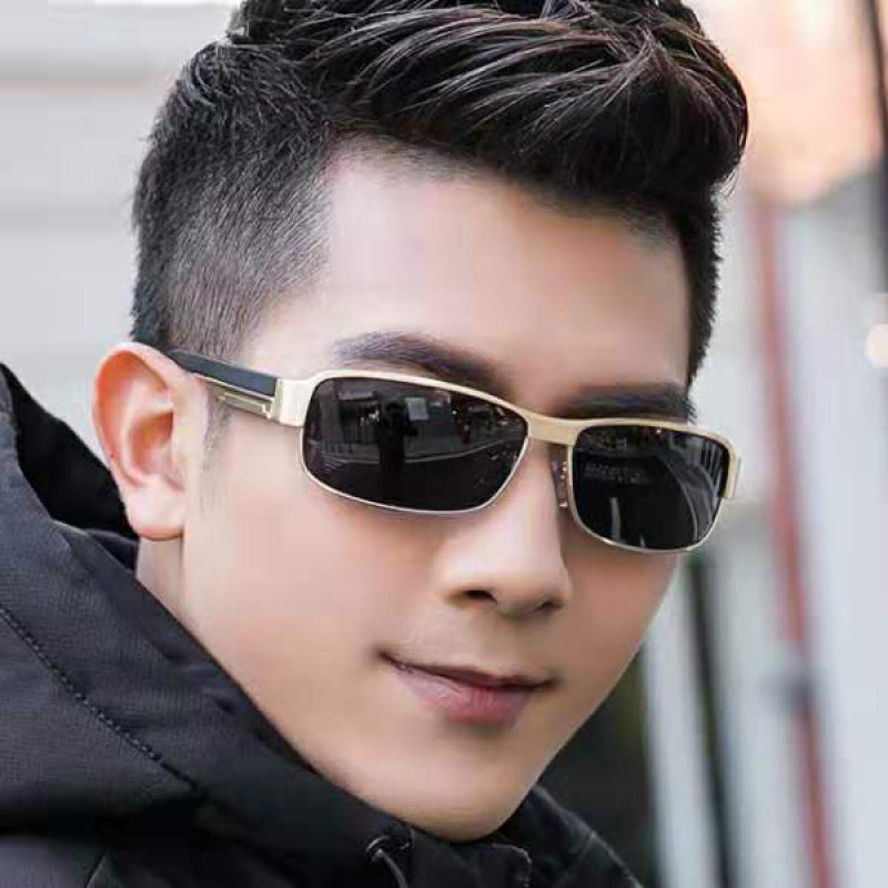 Kính Mát Hình Chữ Nhật Thời Trang Mùa Hè Cho Nam