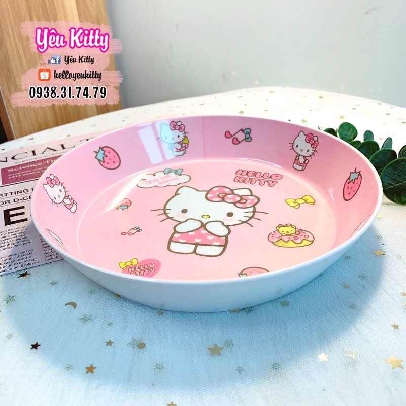 DĨA TRÒN SÂU HELLO KITTY