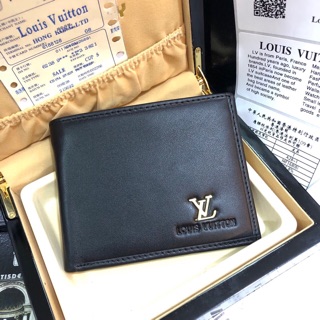 [Ảnh thật] VÍ NAM LV SUPER VIP‼️fullbox card túi vải màu nâu màu đen