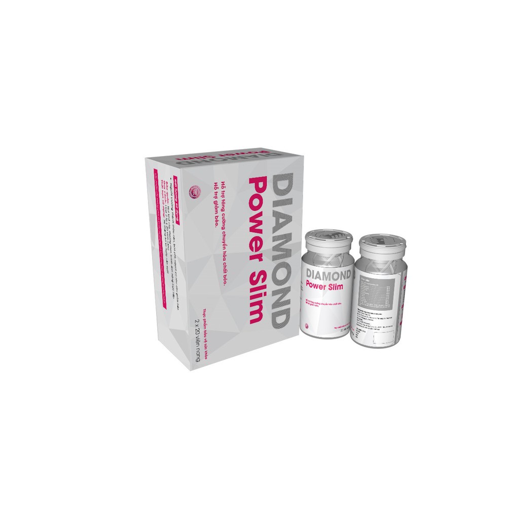 [Combo 2 hộp] Viên uống giảm cân nhanh Diamond Power Slim - Tặng 1 hộp Vitamin E | BigBuy360 - bigbuy360.vn