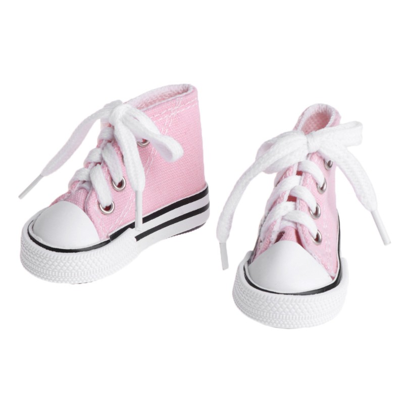 Giày thể thao canvas mini ấm áp thời trang cho búp bê