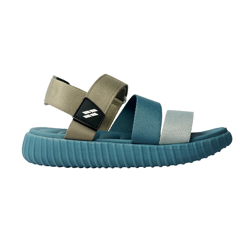 [CHÍNH HÃNG] SANDAL SAADO | HS01  - High School Brave | Giày Sandal SAADO Màu Xanh Phối Dây Vàng Đồng, Xám Trắng Tinh Tế