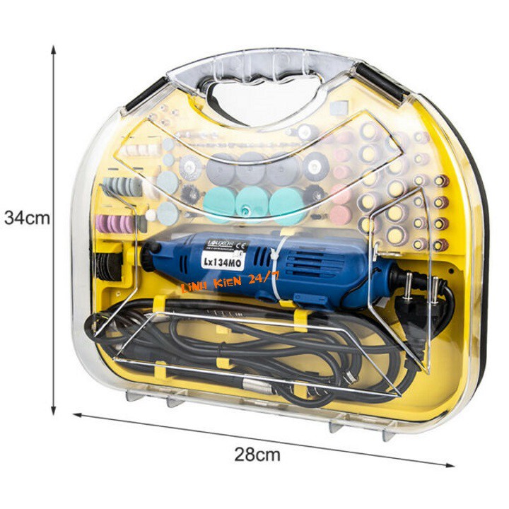 Máy Khoan Mài Cắt Đa Năng Mini LX134MO 211 Phụ Kiện