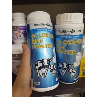 Sữa bò non Healthy Care Colostrum Milk Powder 300g của Úc