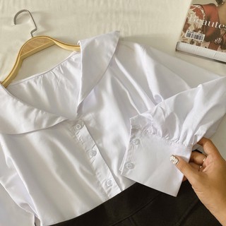 Set đầm sơ mi và chân váy lệch tà (hình thật ở cuối)