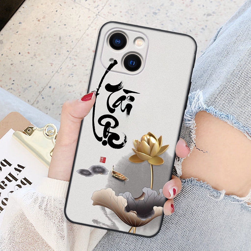 Ốp lưng iphone 13 / 13 MINI / 14/ 14 PLUS in hình chữ tài chữ lộc, Cha Mẹ, bình an SIÊU ĐẸP