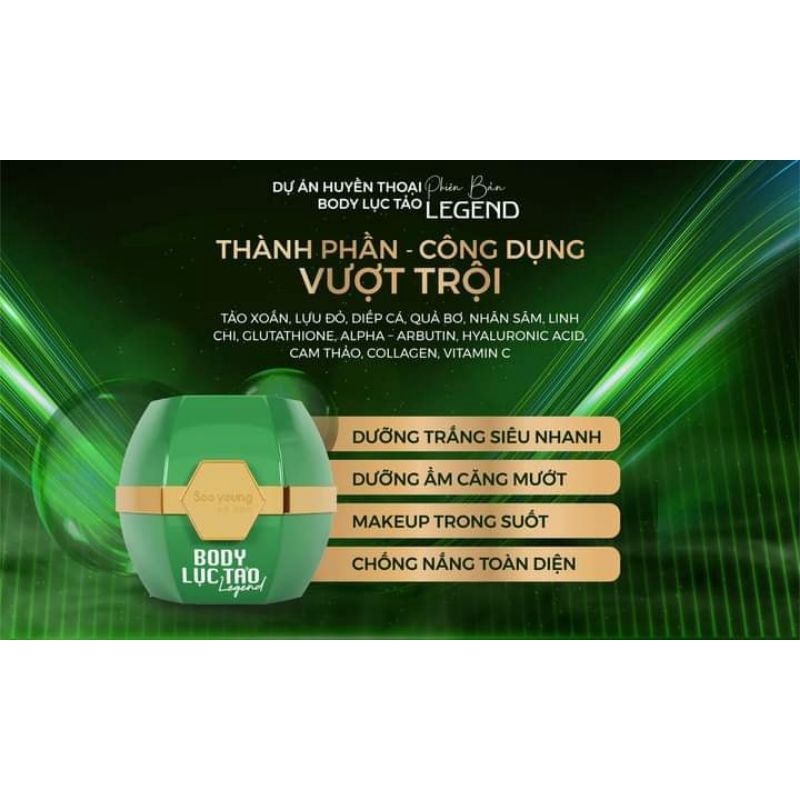 Body Lục Tảo Legend Mới