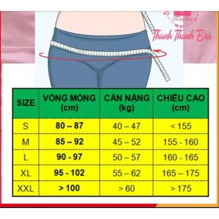 Quần Chip Nữ Cottong Pulo Size L