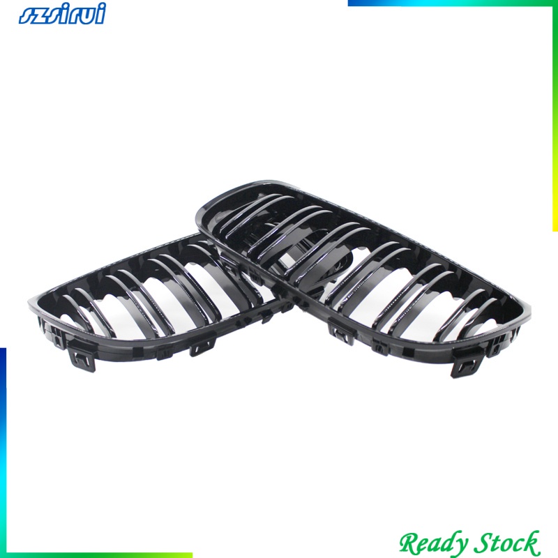 1 CặP LướI TảN NhiệT MàU Đen GắN Mui Xe BMW E90 E91 2009-2011