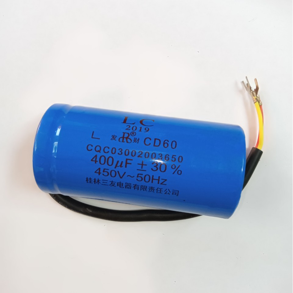 Tụ điện khởi động môtơ 450V -  300uf, 400uf