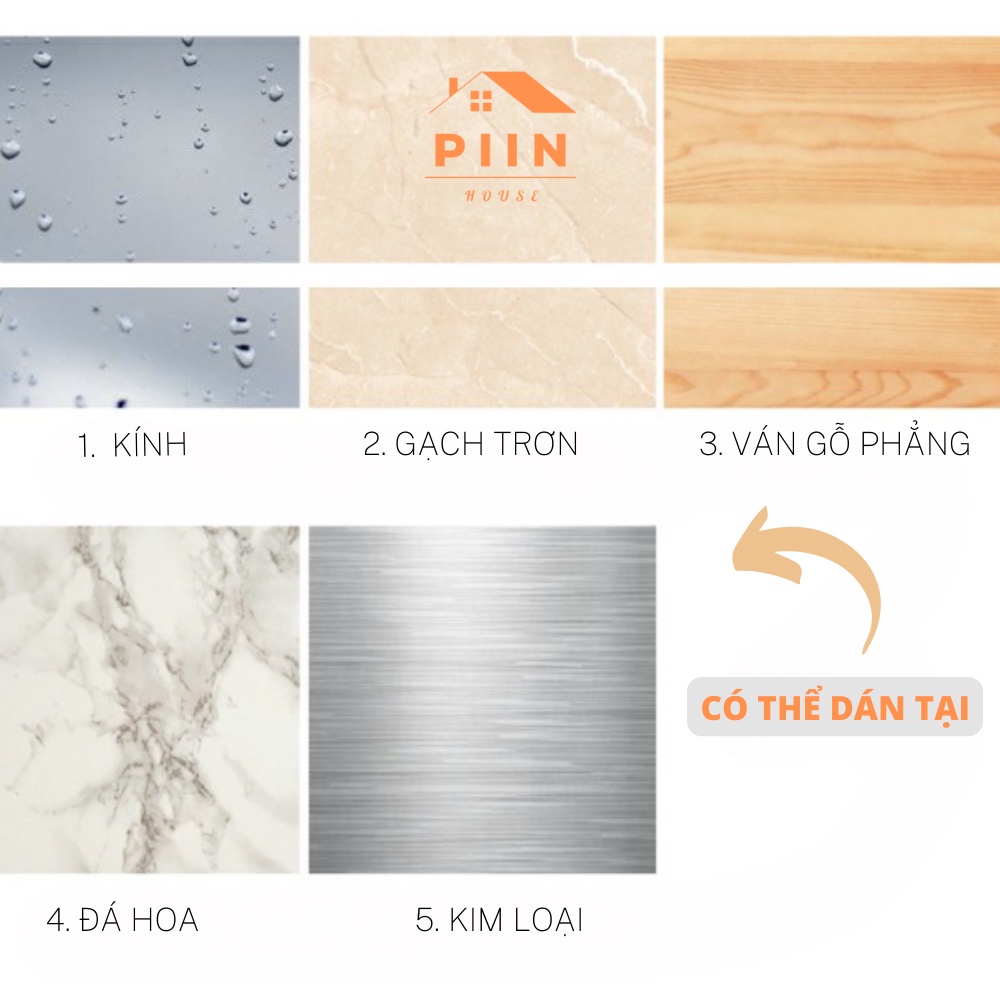 Móc dán tường chịu lực inox PIIN HOUSE siêu dính không bong bóc, móc treo quần áo, giày dép, túi xách