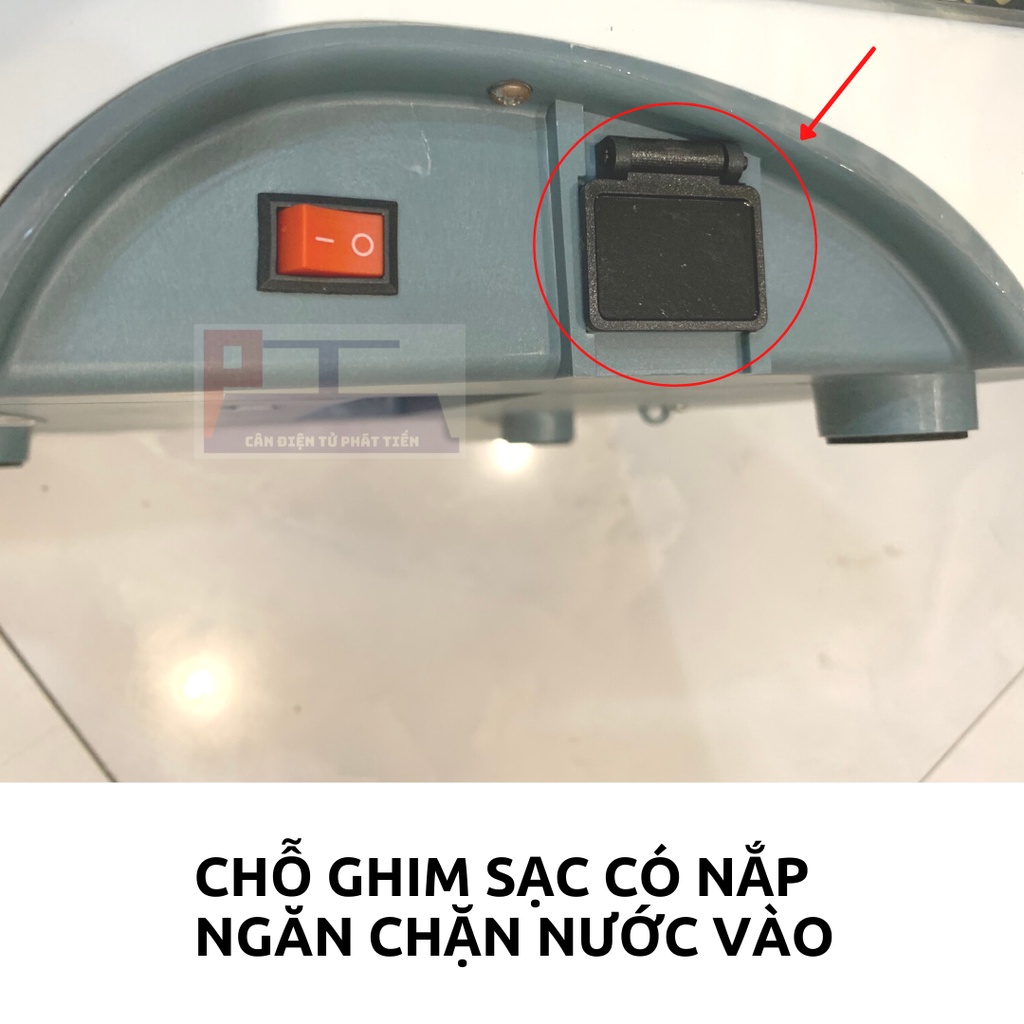 <HÌNH THẬT, CAM KẾT HÀNG CHÍNH HÃNG> CÂN TÍNH TIỀN INOX QUA 810 CHÍNH HÃNG GIÁ RẺ