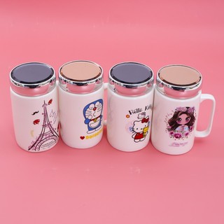 xả hàng Cốc sứ giữ nhiệt nắp gương