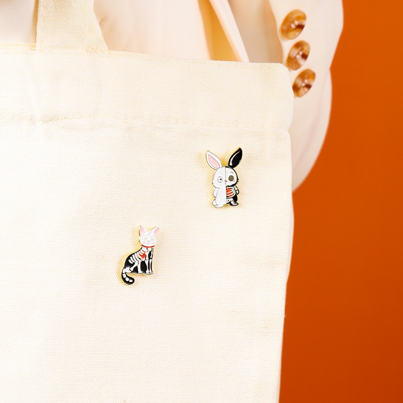 Huy Hiệu Cài Áo Hình Động Vật Ngộ Nghĩnh