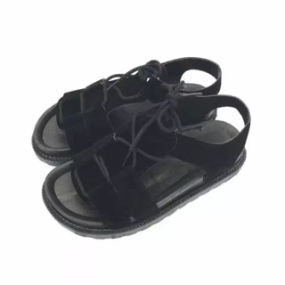 Sandal ulzzang nữ dây buộc