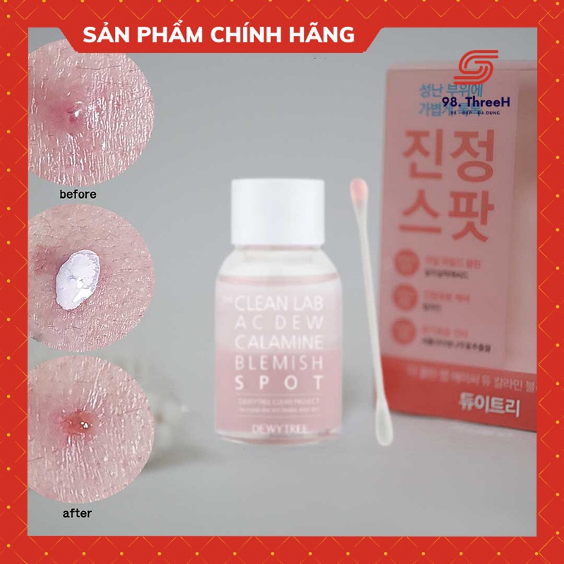 Chấm mụn Dewytree The Clean Lab AC DEW Calamine Blemish Spot 20ml - 98.ThreeH Cosmetic