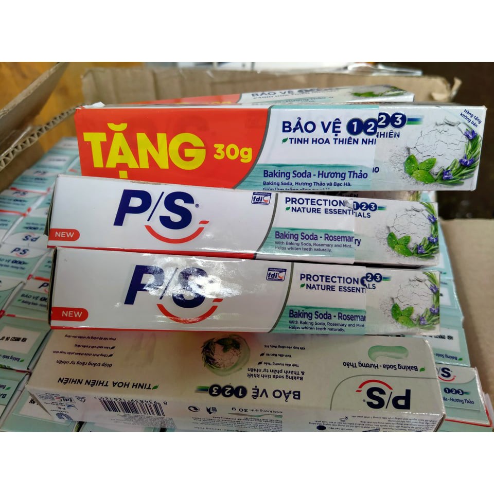 Kem Đánh Răng P/S Thiên Nhiên Baking Soda Hộp 30g