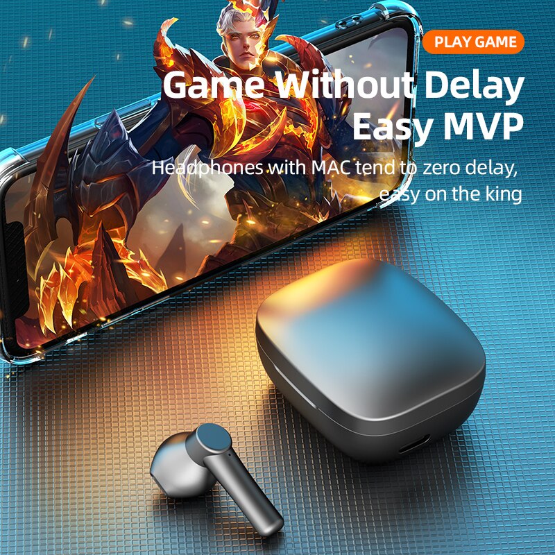 Tai nghe bluetooth không dây mini VITOG TWS LB-8 không thấm nước 9D âm thanh nổi cho Oppo Huawei Xiaomi