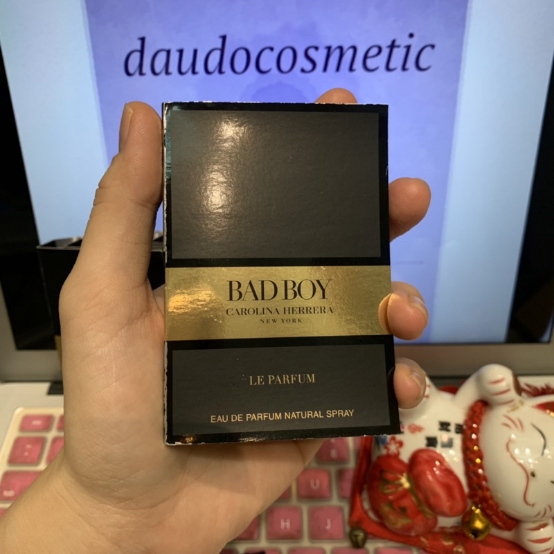 Nước hoa Carolina Herrera Bad Boy EDT - Le Parfum 1.5ml