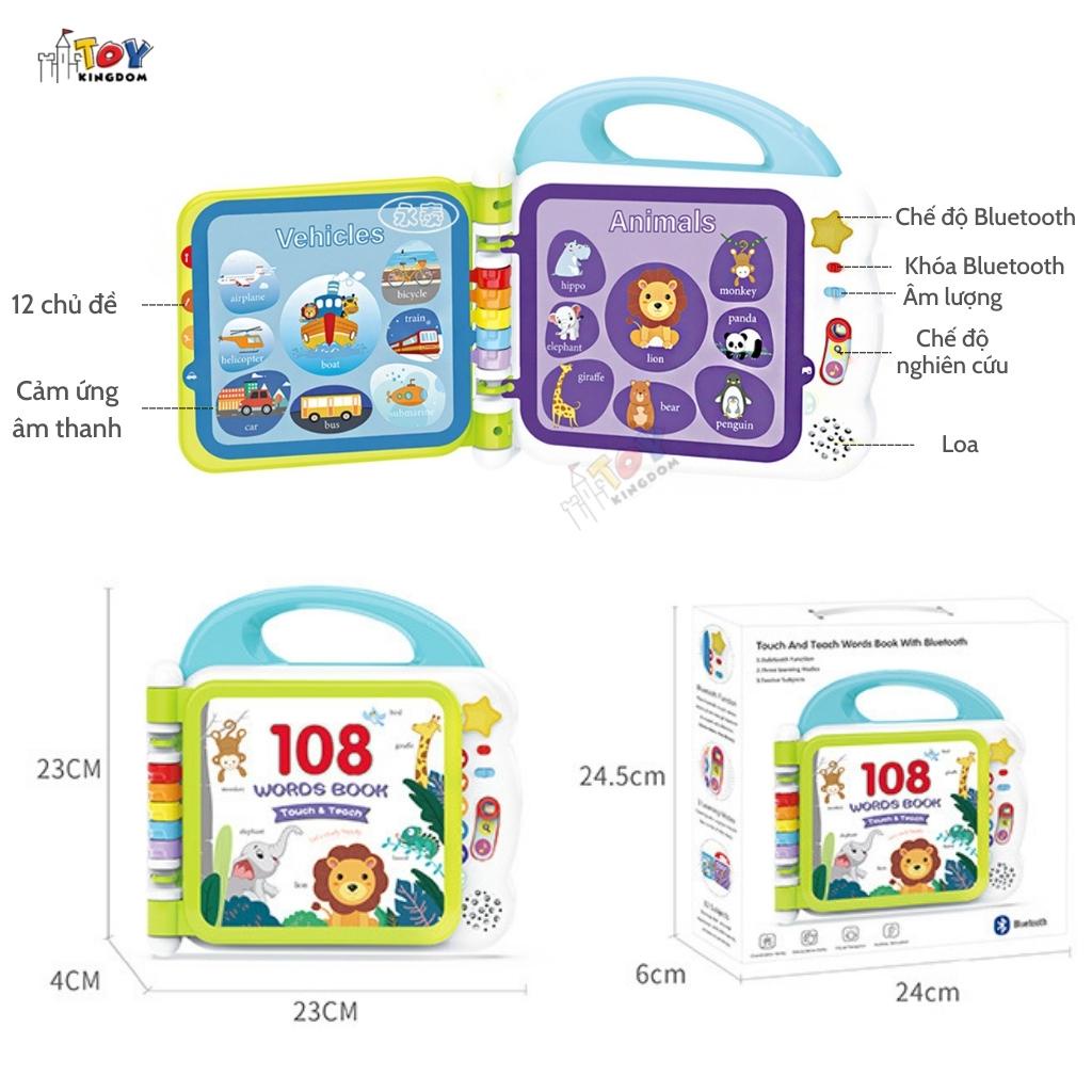 Đồ Chơi Giáo Dục Âm Thanh 108 Từ Vưng Tiếng Anh Toykingdom , Giúp Bé Phát Triển Những Kỹ Năng Cơ Bản