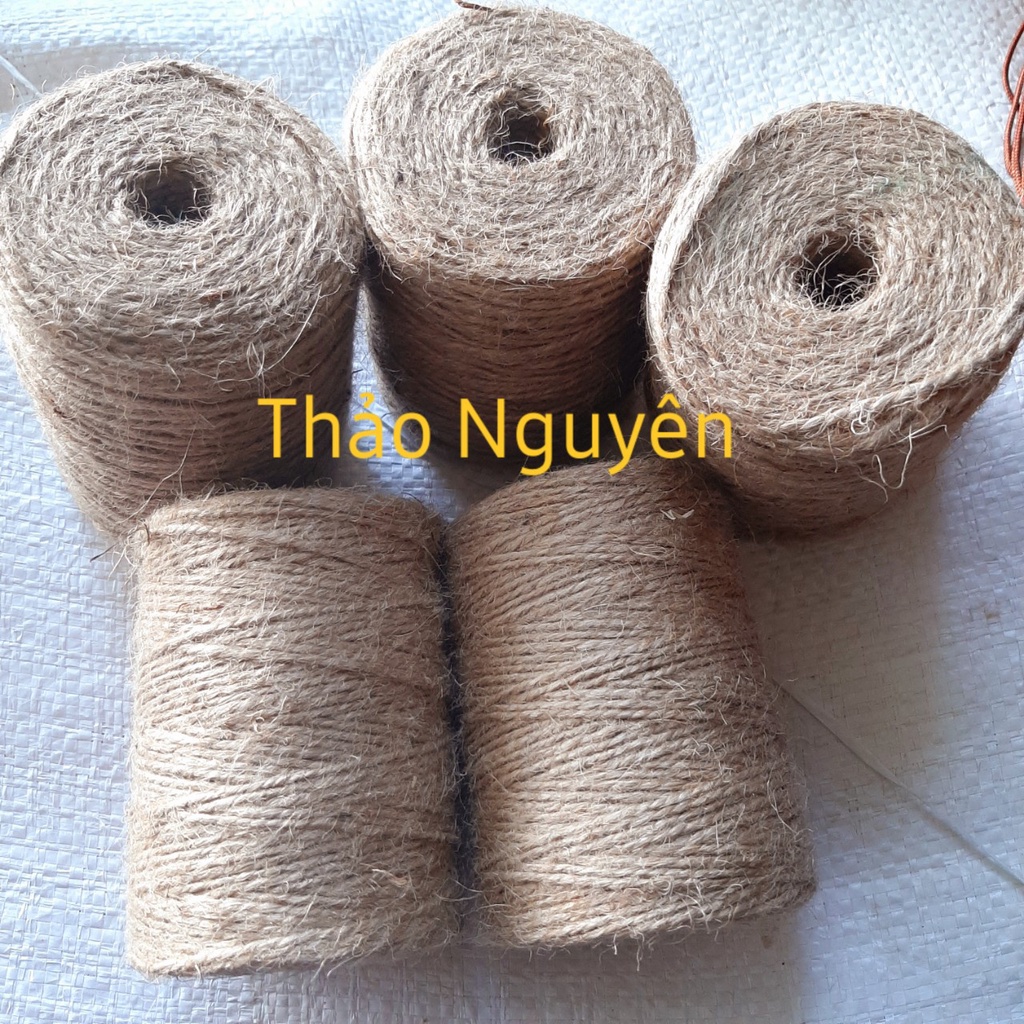 Dây thừng đay trang trí , dây gai. nhiều kích thước