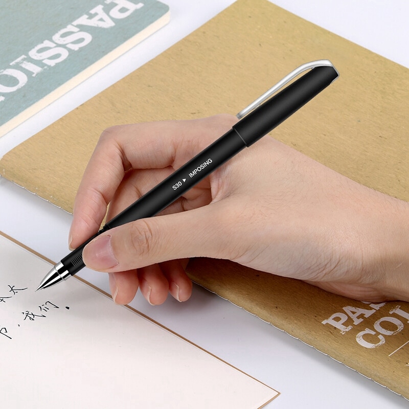 Bút mực ký tên ngòi 0.5mm kiểu dáng thanh lịch phong cách doanh nhân tiện dụng