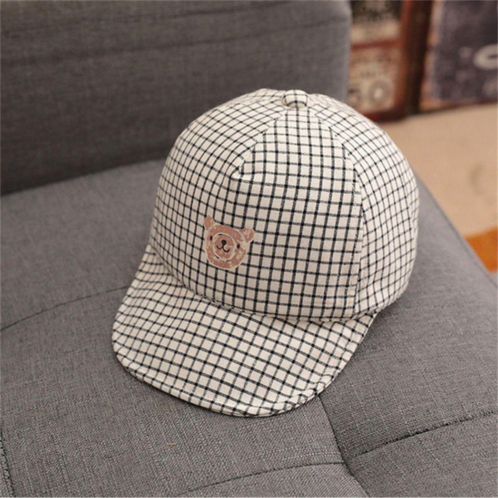 IVORY Mũ Lưỡi Trai Vải Cotton Mềm Mại Chống Nắng Thời Trang Đi Biển Cho Bé Sơ Sinh