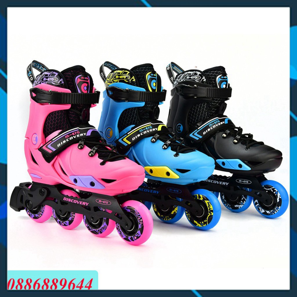 Giày Patin Trẻ Em Micro Discovery Form Nhựa 2 Lớp – 2 Màu CentosyScooter