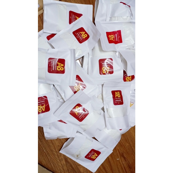 Bột tẩy tóc A8 collagen  hàng chuẩn công ty