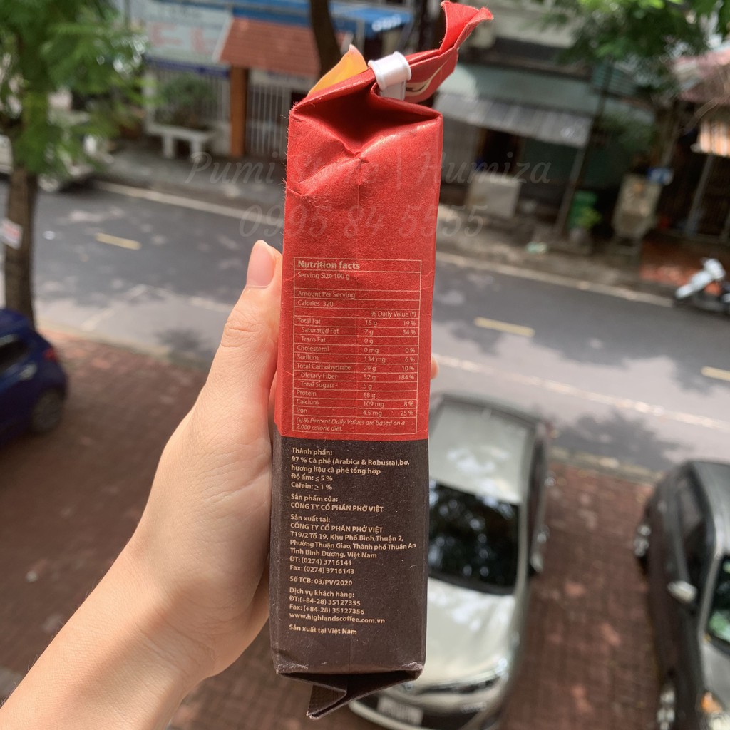 Cà Phê Highlands coffee truyền thống 200g