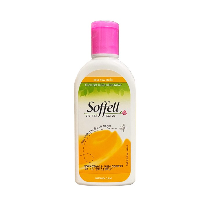 Kem Đuổi Muỗi Soffell - 60ml