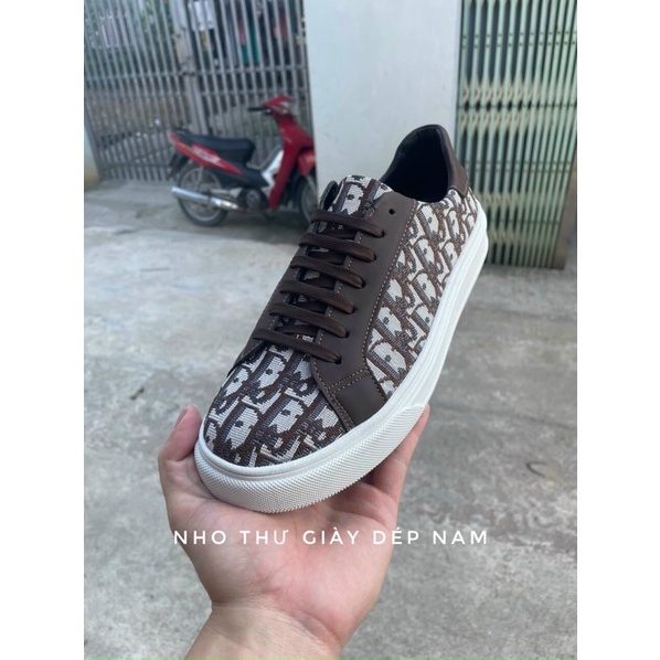 Giày thể thao nam_Giày buộc dây dior 2021 hàng quảng châu full box