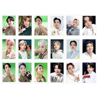Ép lụa] Lomo Card 72 Ảnh BTS 2021 Happy Holidays