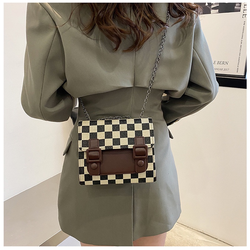 Túi Đeo Chéo Vai Hình Vuông Nhỏ Phong Cách Hàn Quốc Cổ Điển NB00324